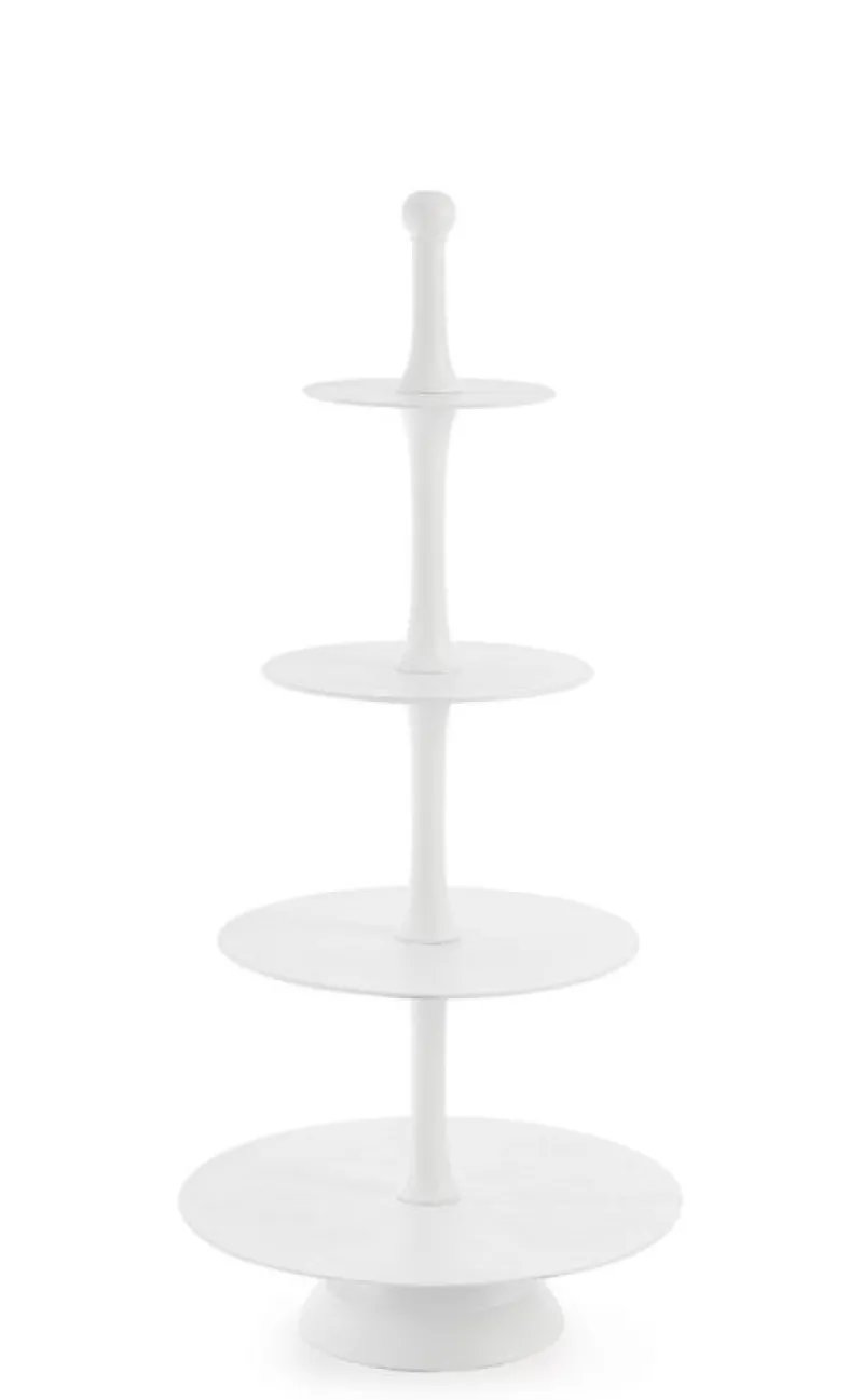 Best Bizzotto ALZATA 4P DECORATIVA MALLET BIANCO H123