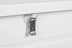 Discount Bizzotto BAULE PORTA CUSCINI SMALL CON RUOTE BIANCO YK11 - ATLANTIC