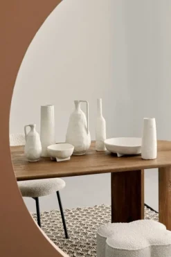 Discount Bizzotto BOTTIGLIA DECORATIVA HISAR BIANCO H35