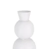Discount Bizzotto BOTTIGLIA DECORATIVA RIDHI BIANCO H32,5