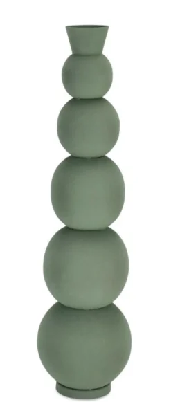 Discount Bizzotto BOTTIGLIA DECORATIVA RIDHI VERDE H76