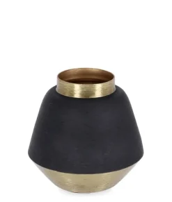 Best Bizzotto BOTTIGLIA DECORATIVA SAAD ORO NERO H8