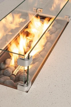 Discount Bizzotto CAMINO A GAS WOLKE BEIGE 110X65