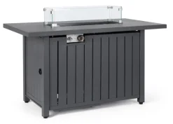 Sale Bizzotto CAMINO A GAS WOLKE GRIGIO SCURO 109X59