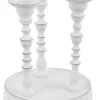 Bizzotto CANDELABRO KYLIE 3F BIANCO C-BASE H18