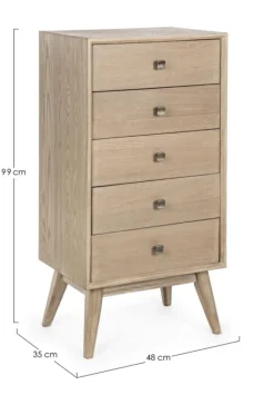 Hot Bizzotto CASSETTIERA IN LEGNO - ALANNIS