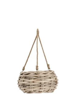 Outlet Bizzotto CESTA SOSP. YULIA GRIGIO D40X20H