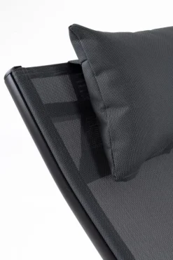 Hot Bizzotto CHAISE LONGUE IN ALLUMINIO ANTRACITE JX55 - KRION