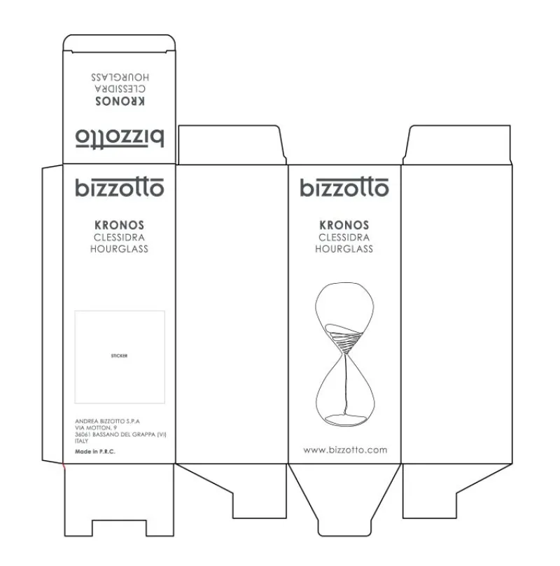 Bizzotto CLESSIDRA KRONOS AZZURRO-BIANCO H28,5