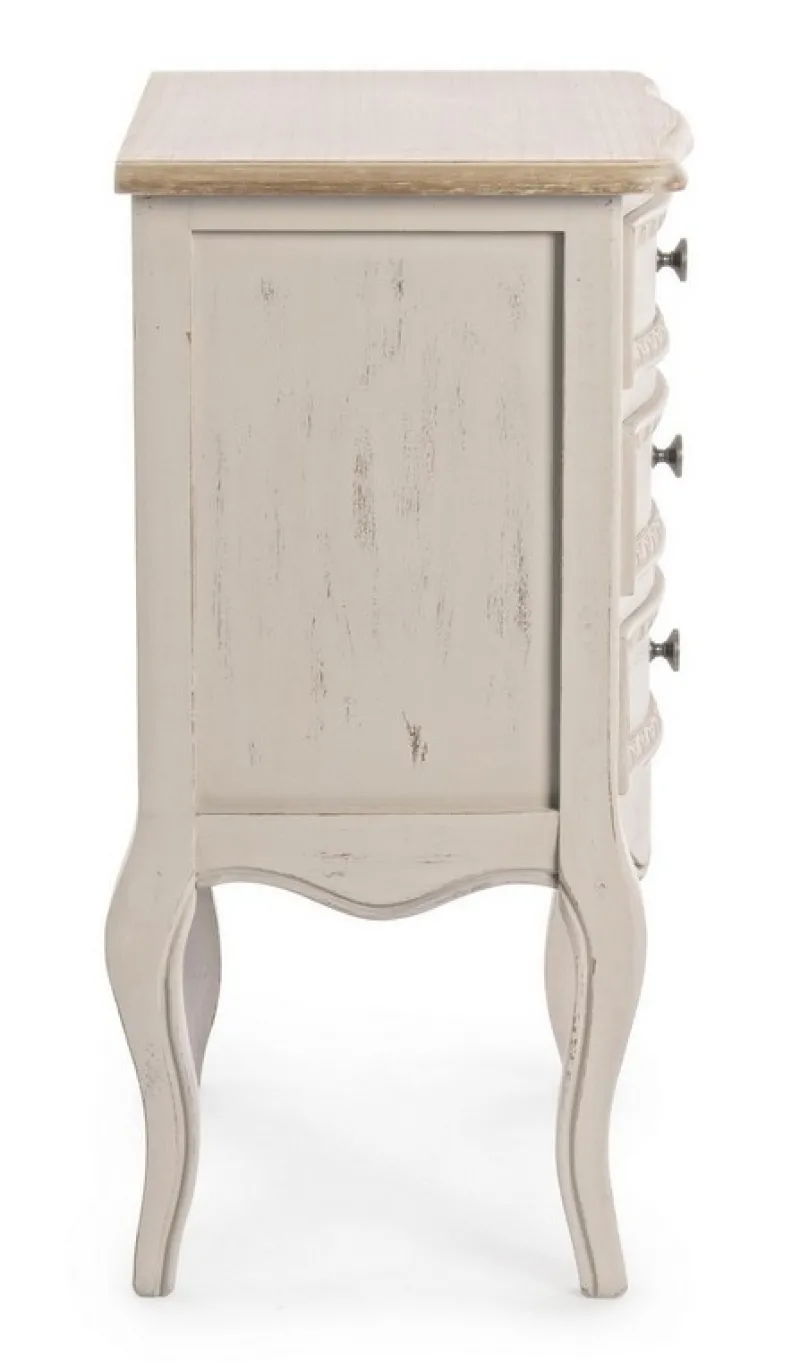 New Bizzotto COMODINO IN LEGNO - CLARISSE