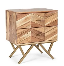 Online Bizzotto COMODINO IN LEGNO - RAIDA