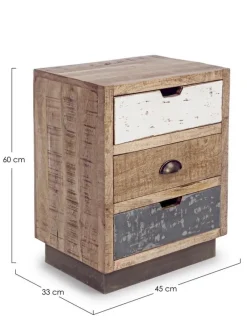 Best Bizzotto COMODINO IN LEGNO - TUDOR