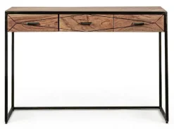 Clearance Bizzotto CONSOLLE IN LEGNO 3 CASSETTI - EGON