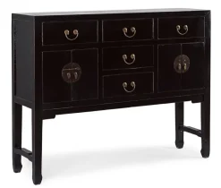 Online Bizzotto CONSOLLE IN LEGNO NERO - JINAN