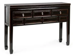 Outlet Bizzotto CONSOLLE IN LEGNO NERO - JINAN