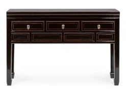 Outlet Bizzotto CONSOLLE IN LEGNO NERO - JINAN