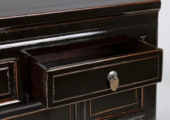 Outlet Bizzotto CONSOLLE IN LEGNO NERO - JINAN