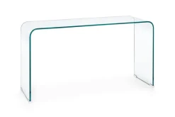 Outlet Bizzotto CONSOLLE IN VETRO 125X40 - IRIDE