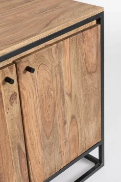 Hot Bizzotto CREDENZA 3 ANTE IN LEGNO SHEESHAM - NARTAN