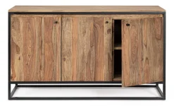 Hot Bizzotto CREDENZA 3 ANTE IN LEGNO SHEESHAM - NARTAN