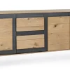 Online Bizzotto CREDENZA 3 CASSETTI IN LEGNO - STANWOOD