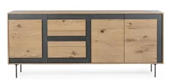 Online Bizzotto CREDENZA 3 CASSETTI IN LEGNO - STANWOOD