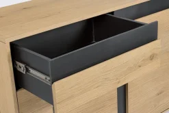 Discount Bizzotto CREDENZA 1 CASSETTO IN LEGNO - STANWOOD