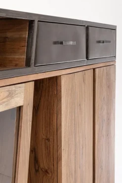 New Bizzotto CREDENZA ALTA IN LEGNO - JANAK