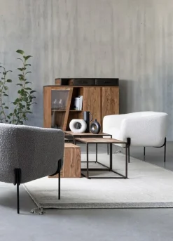 New Bizzotto CREDENZA ALTA IN LEGNO - JANAK