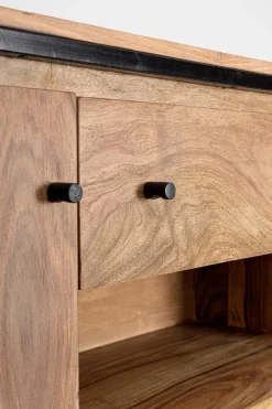 Online Bizzotto CREDENZA ALTA IN LEGNO SHEESHAM - NARTAN