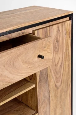 Online Bizzotto CREDENZA ALTA IN LEGNO SHEESHAM - NARTAN