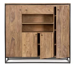 Online Bizzotto CREDENZA ALTA IN LEGNO SHEESHAM - NARTAN