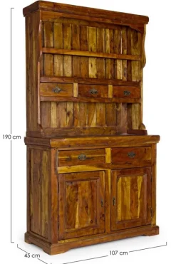 Outlet Bizzotto CREDENZA BUFFET IN LEGNO - CHATEAUX