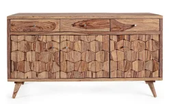 Bizzotto CREDENZA IN LEGNO 3 ANTE - KANT