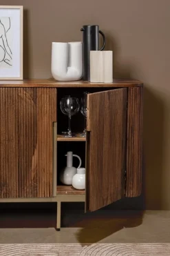 Discount Bizzotto CREDENZA IN LEGNO 4 ANTE - VILAS