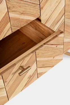 Discount Bizzotto CREDENZA IN LEGNO 2 ANTE - RAIDA