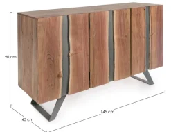 Hot Bizzotto CREDENZA IN LEGNO - ARON