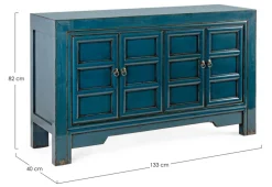 Sale Bizzotto CREDENZA IN LEGNO BLU - JINAN