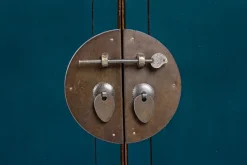 Clearance Bizzotto CREDENZA IN LEGNO BLU- JINAN