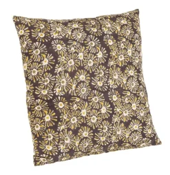 Bizzotto CUSCINO CALAIS NERO C-MARGHERITA 45X45