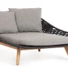 Outlet Bizzotto DAYBED C-C TAMIRES ANTRACITE