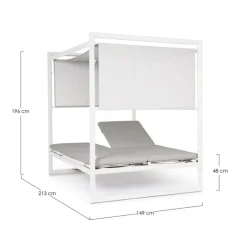 Outlet Bizzotto DAYBED KONNOR BIANCO CX21