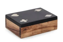 Best Bizzotto DECORAZIONE CARTE FORTUNE NERO 11,3X8,3