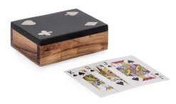 Best Bizzotto DECORAZIONE CARTE FORTUNE NERO 11,3X8,3