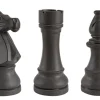 Sale Bizzotto DECORAZIONE CHESS 3FIGURE ANTRACITE ASS3