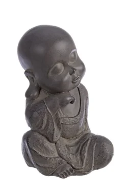 Outlet Bizzotto DECORAZIONE IN FIBRA DI ARGILLA - BUDDHA SERENO