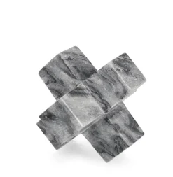 Sale Bizzotto DECORAZIONE KANDY CROCE MARMO GRIGIO