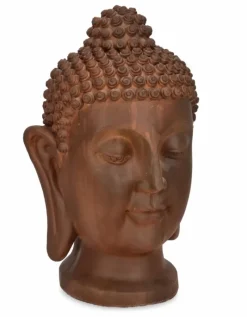 New Bizzotto DECORAZIONE MEILI TESTA BUDDHA RUSTY H59
