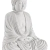 Online Bizzotto DECORAZIONE PATTAYA BUDDHA SEDUTO BIANCO