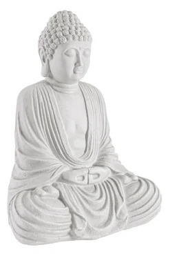 Online Bizzotto DECORAZIONE PATTAYA BUDDHA SEDUTO BIANCO